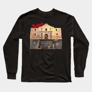 THE ALAMO SECRET BASEMENT Long Sleeve T-Shirt